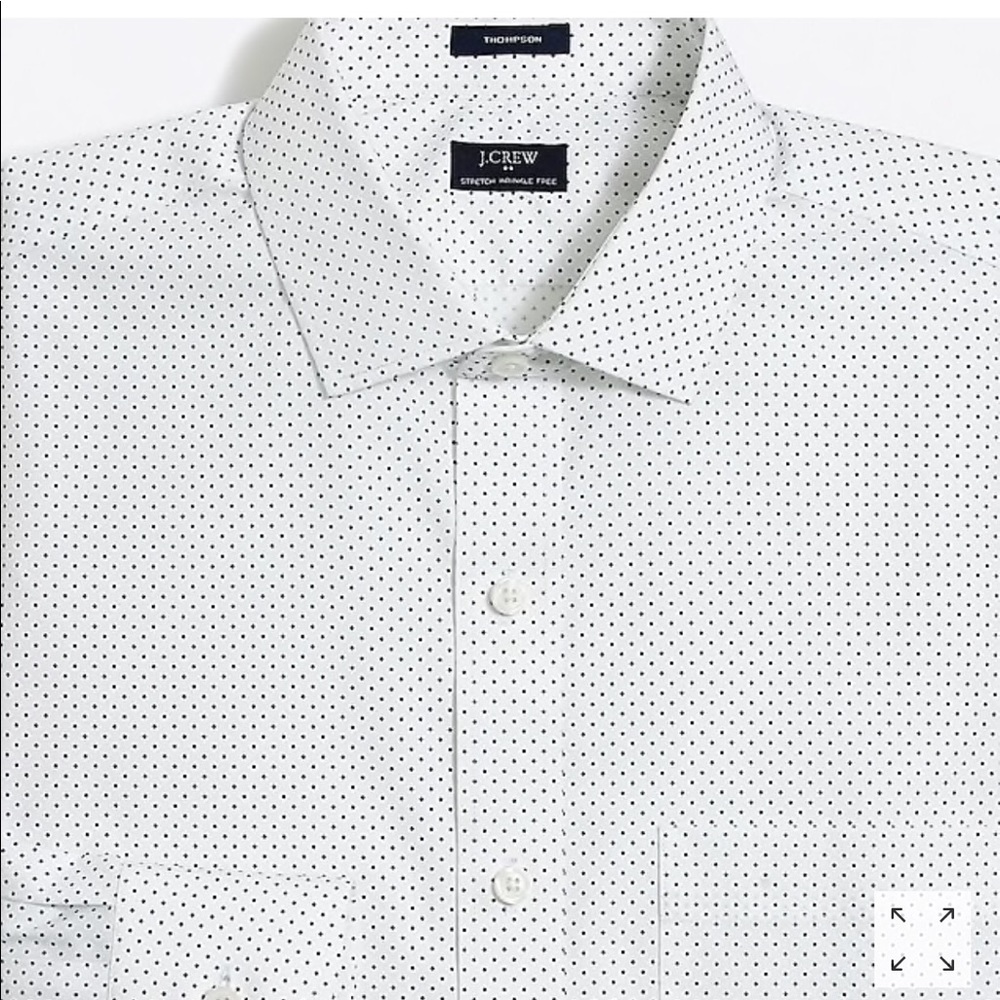 Brand New J Crew Button Up. Size XL. 17-17.5 neck - Picture 2 of 5